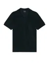 Apc A.p.c. Agustino Polo Shirt In Dark Navy