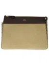 Apc Trapezoidal Bag In Vegetable-tanned Leather