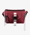 Apc Treck Bum Bag One Size Wine Red In Wine Red