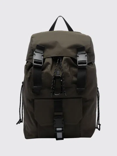 A.p.c. Trek 2.0 Nylon Backpack With Flap Closure And Top Handle In Brown