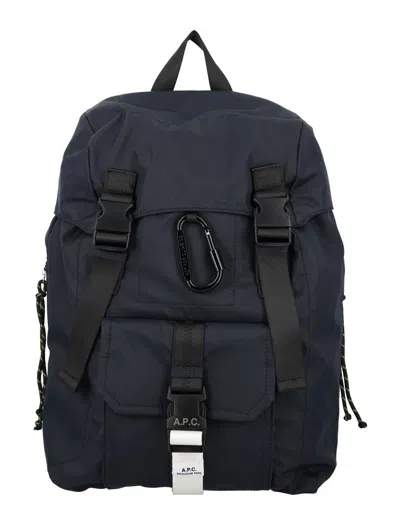 Apc A.p.c. Trek Backpack In Blue