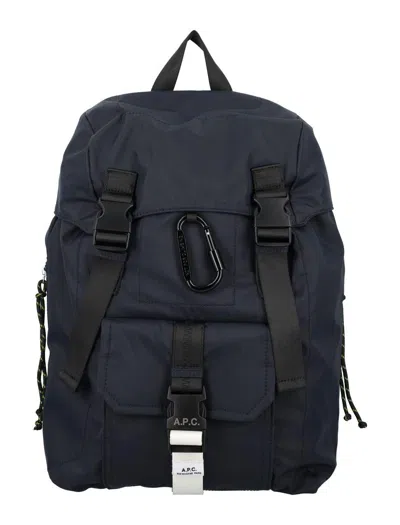 Apc A.p.c. Trek Backpack In Navy