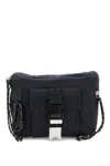 Apc A.p.c. Logo Patch Buckled Belt Bag In Dark Navy (blue)