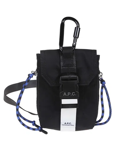 Apc Trek Crossbody Pouch In Black