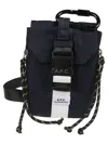 Apc Trek Crossbody Pouch In Blue