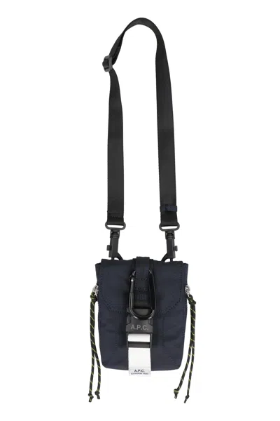 Apc Trek Crossbody Pouch In Blue