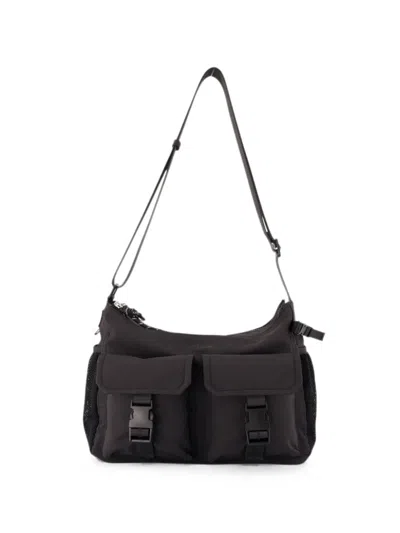 A.p.c. Trek Front-pockets Shoulder Bag In Brown