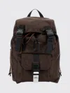 A.p.c. A. P.c. Logo-buckle Backpack In Purple