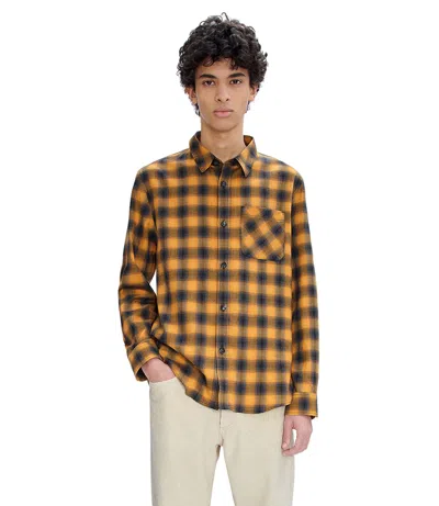 Apc Trek Overshirt In Cad - Hazelnut