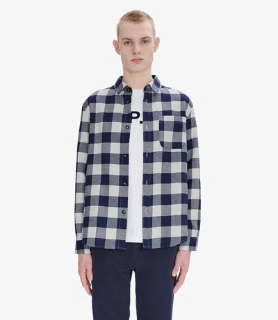 Apc Trek Overshirt Xl Dark Navy Blue