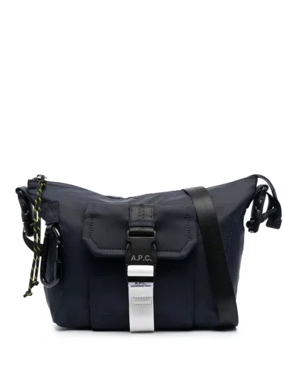 A.p.c. Trek Satchel In Black
