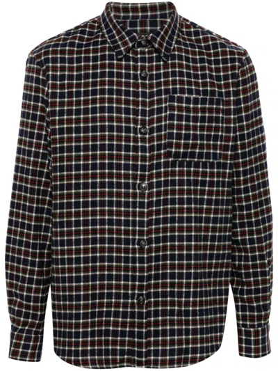 Apc Trek Shirt In 蓝色