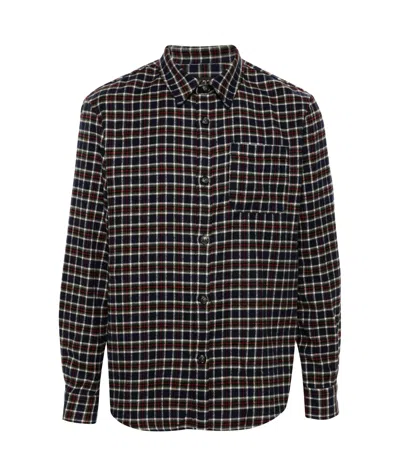Apc Trek Shirt In Black