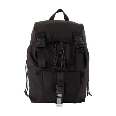 A.p.c. Trekking Backpack In Black