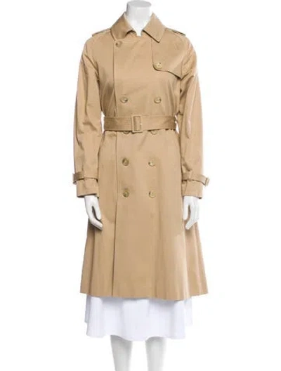 Pre-owned Apc Trench Coat In Neutral