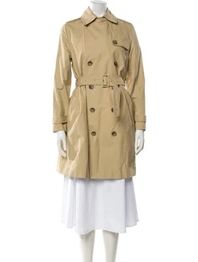 Pre-owned Apc Trench Coat In Neutral