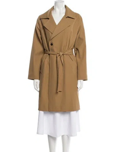 Pre-owned Apc Trench Coat In Neutral