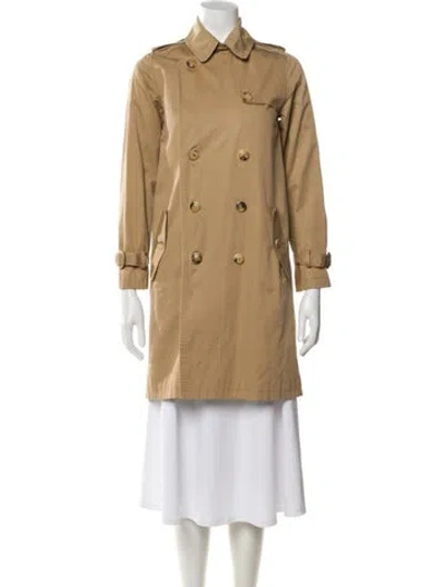 Pre-owned Apc Trench Coat In Neutral