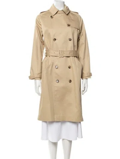 Pre-owned A.p.c. Trench Coat In Neutrals