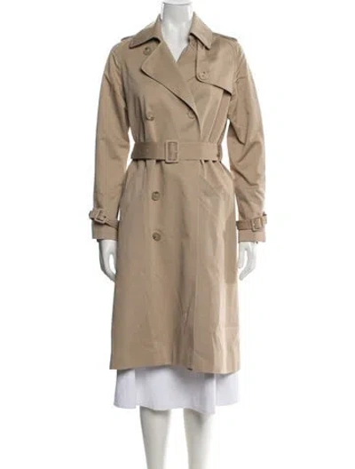 Pre-owned A.p.c. Trench Coat In Neutrals