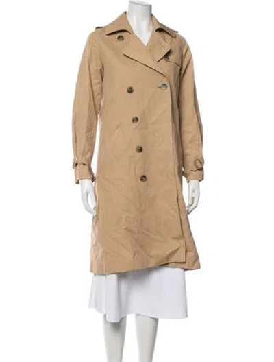 Pre-owned A.p.c. Trench Coat In Neutrals