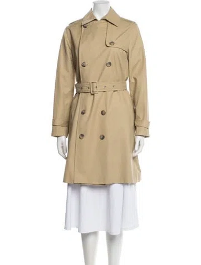 Pre-owned A.p.c. Trench Coat W/ Tags In Neutral