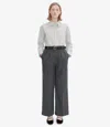 Apc Tressie Pants 42 Heather Charcoal Gray In Heather Charcoal Gray
