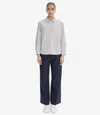 Apc Tressie Pants 42 Heather Navy Blue In Heather Navy Blue
