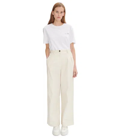 Apc Tressie Pants In Aad - Ecru