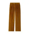 Apc Brown Tressie Trousers In Cab - Camel