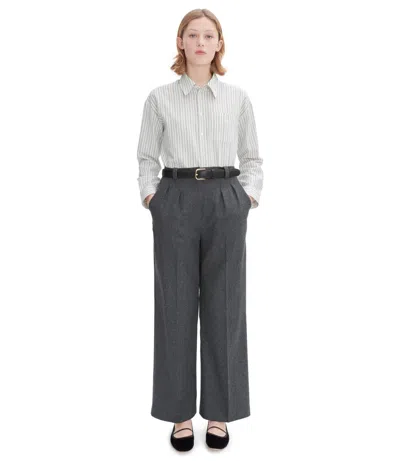 Apc Tressie Pants In Plc - Heather Charcoal Gray