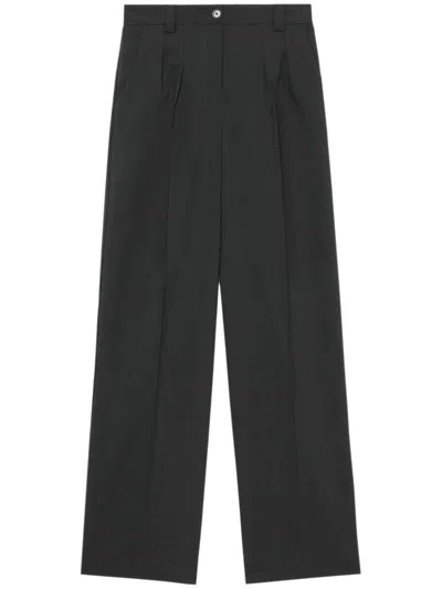 Apc Gray Tressie Trousers In Laa Grey