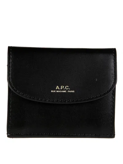 Apc A.p.c. Trifold Geneve In Black