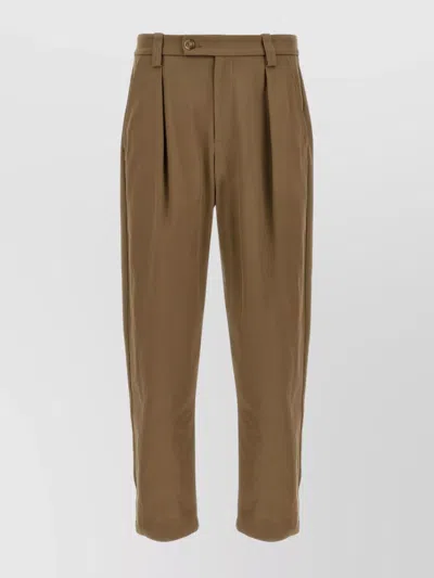Apc Trousers Flap Pocket Belt Loops In Brown