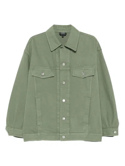 Apc A.p.c. Trousers Green