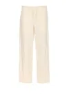 Apc A.p.c. Trousers In White