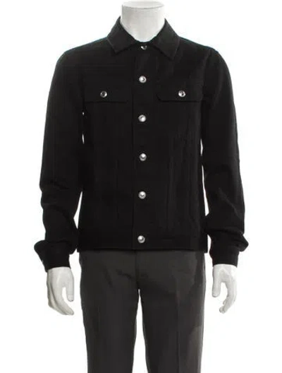 Pre-owned Apc Trucker Jacket In Black