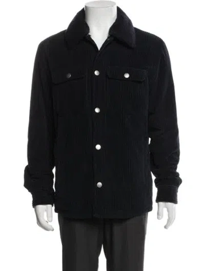 Pre-owned A.p.c. Trucker Jacket In Black