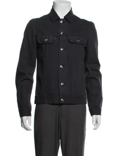 Pre-owned A.p.c. Trucker Jacket In Grey
