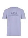 A.p.c. T-shirt In Blue