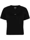 A.p.c. T-shirt Boxy Micro Logo Gots In Black