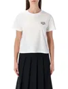 Apc A.p.c. Rue Madame Heavy Cotton Boxy T-shirt In White