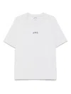 Apc A.p.c. Tshirt In Gris Clair Chine