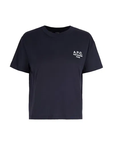 A.p.c. T-shirt In Blue