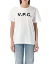 Apc A.p.c. Grand Vpc T-shirt Women In White
