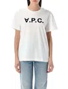 Apc A.p.c. Tshirt Standard Grand Vpc In White