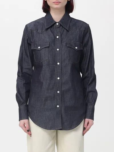 Apc T-shirt Woman A.p.c. In Blue