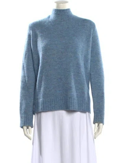 Pre-owned A.p.c. Turtleneck Sweater In Blue