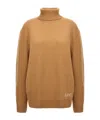 Apc Turtleneck Sweater In Brown