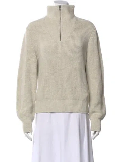 Pre-owned Apc Turtleneck Sweater In Neutral